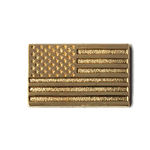 Flag - USA Gold On Gold