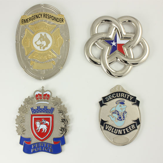 Custom Silver Badges